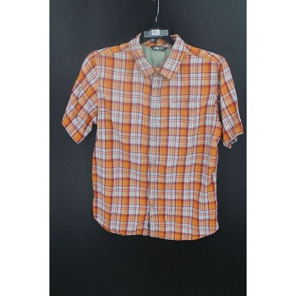The North Face Men’s Lined Button Up Shirt Size L Plaid Multicolor - Picture 1 of 7